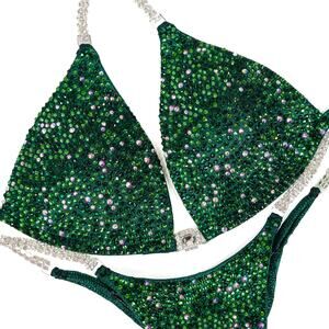 Emerald Radiance. Hologram Emerald. Medium Molded/Pro.